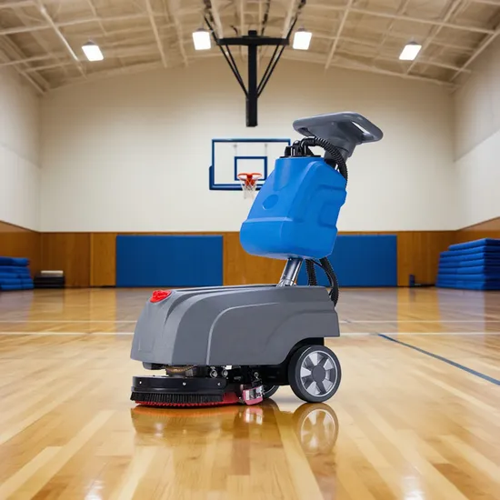 10/15L Clean/Sewage Tank Compact Floor Cleaning and Drying Machine with Integrated Cleaning and Scrubbing Function